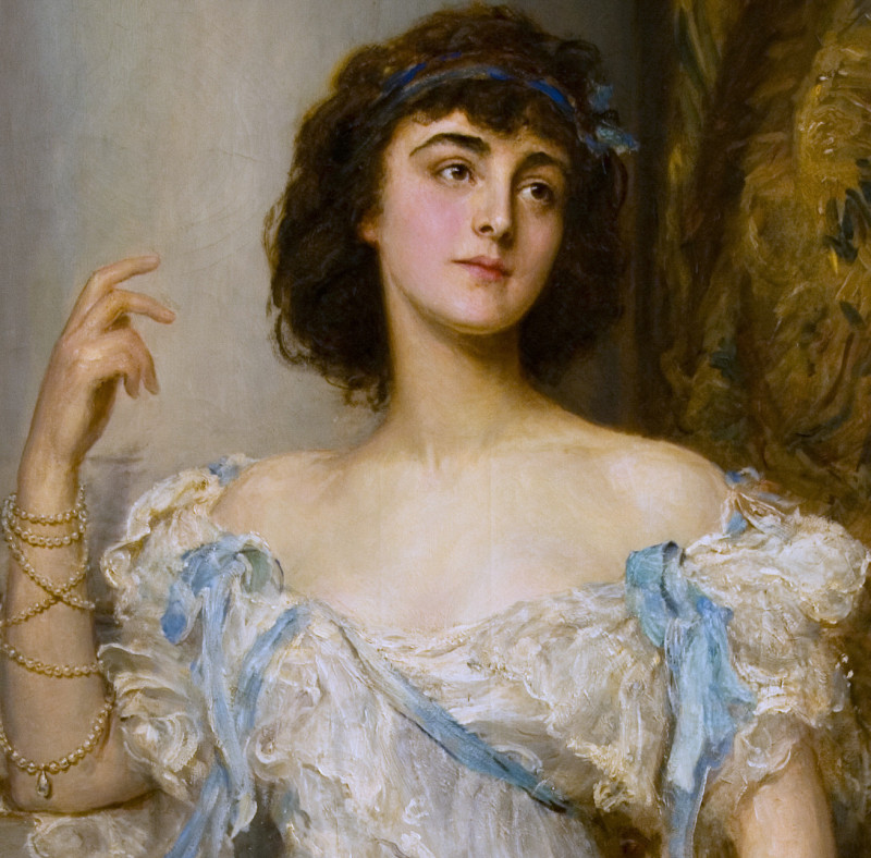 Ölgemälde von Helen Vanderbilt-Wackerman