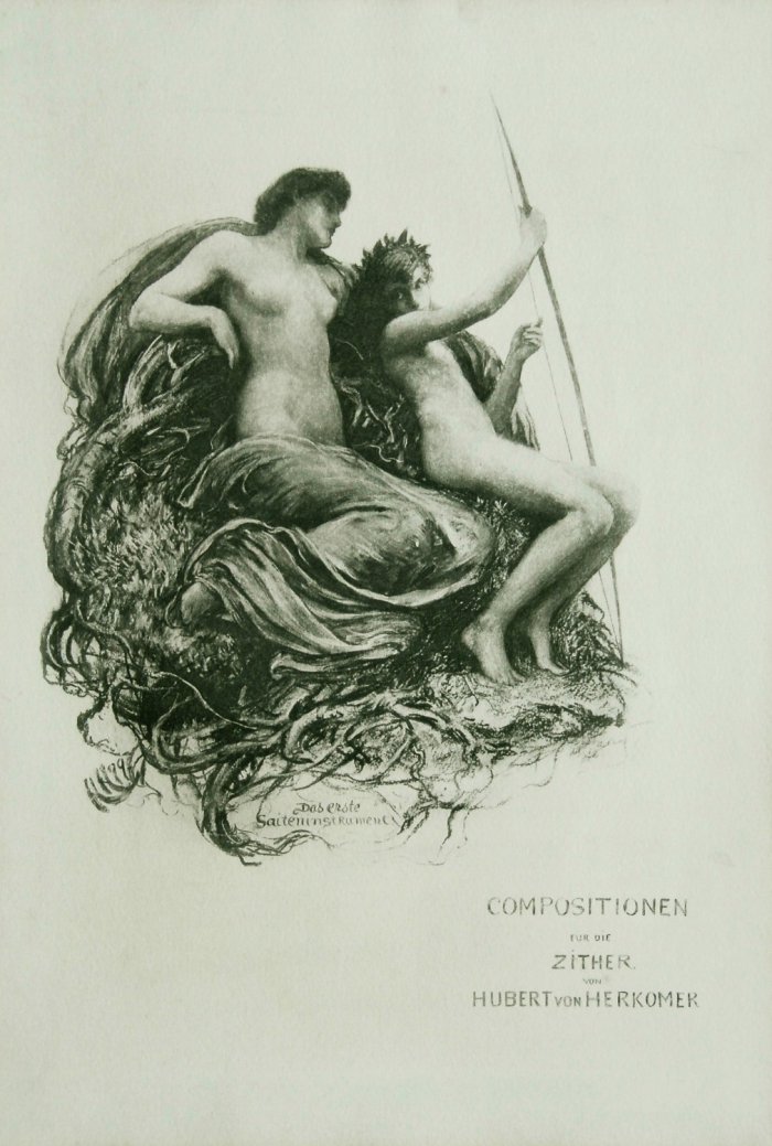‘Das erste Saiteninstrument‘ - Compostitionen für die Zither von Hubert von Herkomer