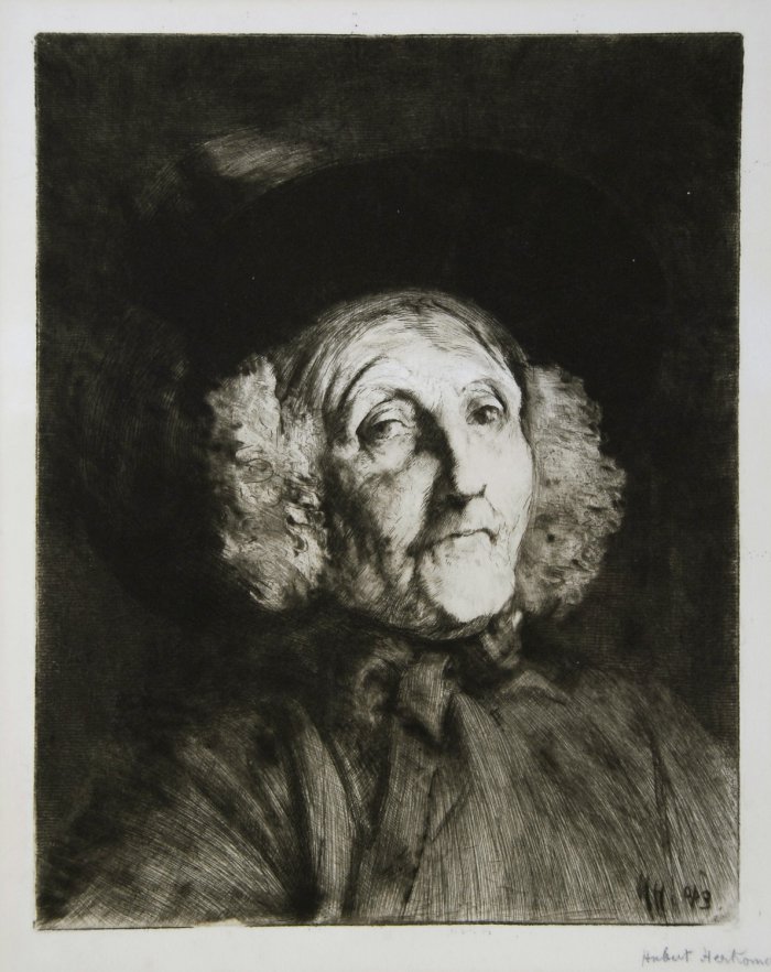 ‘The Welsh Hat‘ - Frau aus Wales