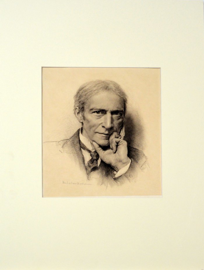 Selbstporträt Hubert von Herkomer