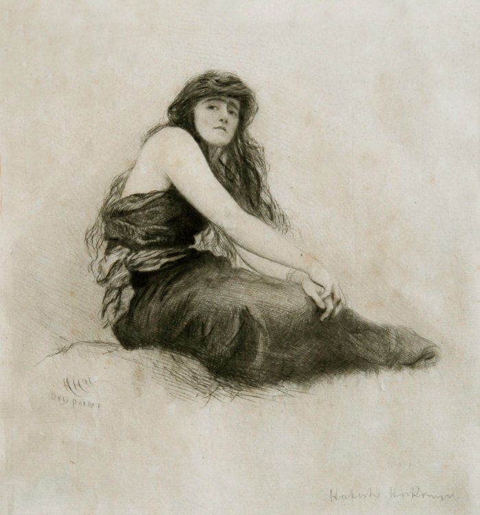 Margaret Herkomer als Zauberin Gwenddydd