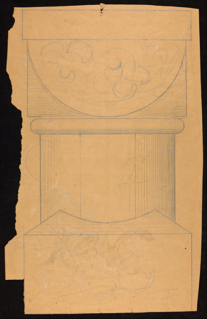 Detailstudie zu einer Säule