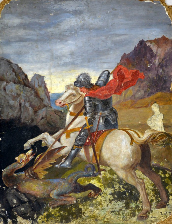 Hl. Georg als Drachentöter