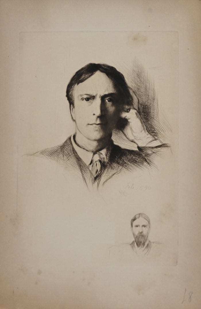 Selbstbildnis Hubert von Herkomer