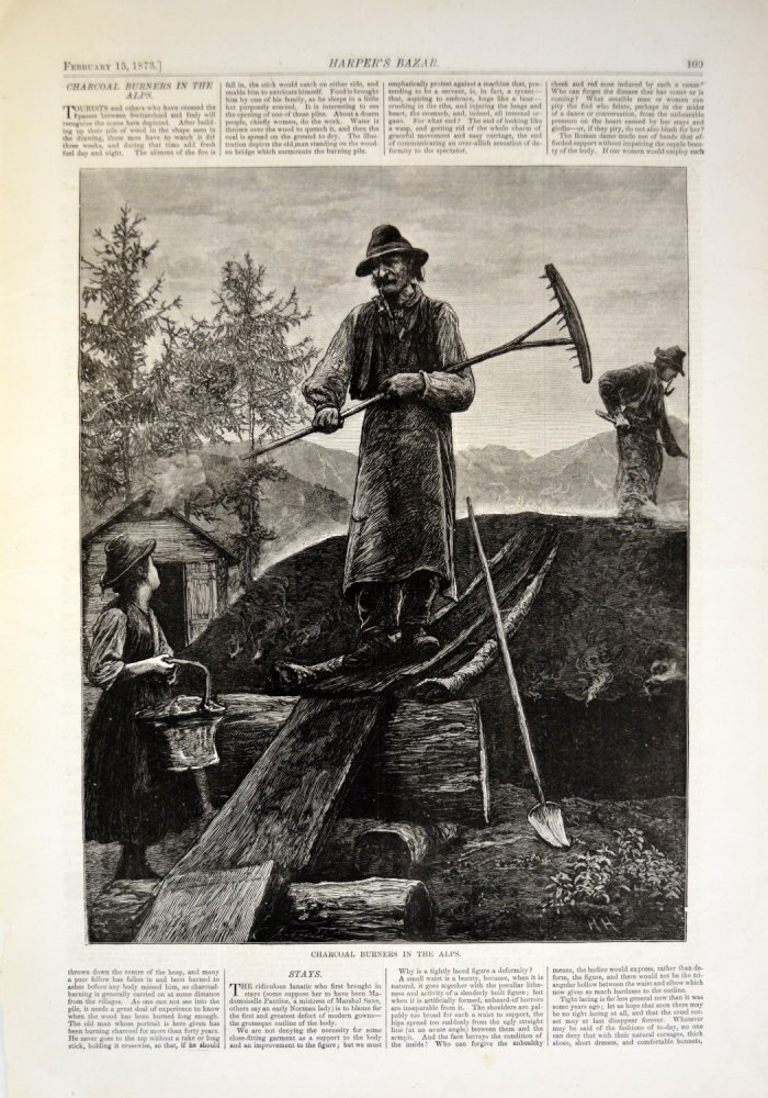 ‘Charcoal Burners in the Alps‘
