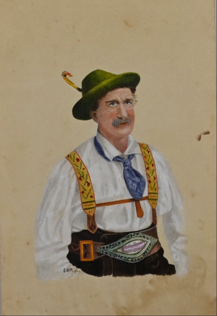 Bayer in Tracht