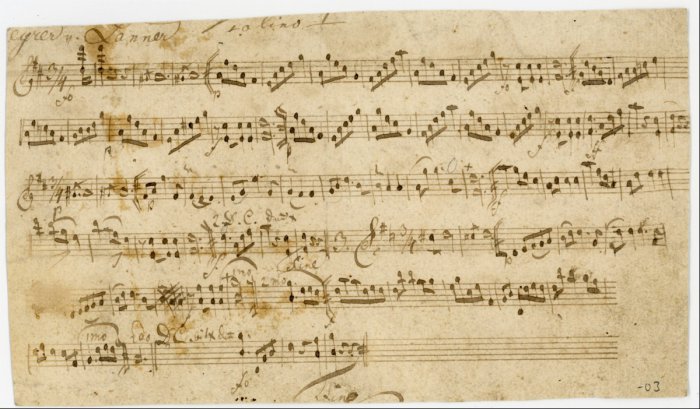 Notenblatt ‘Violino I‘