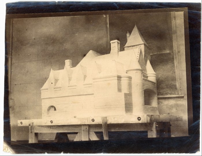 Fotografie des Gipsmodells von Lululaund