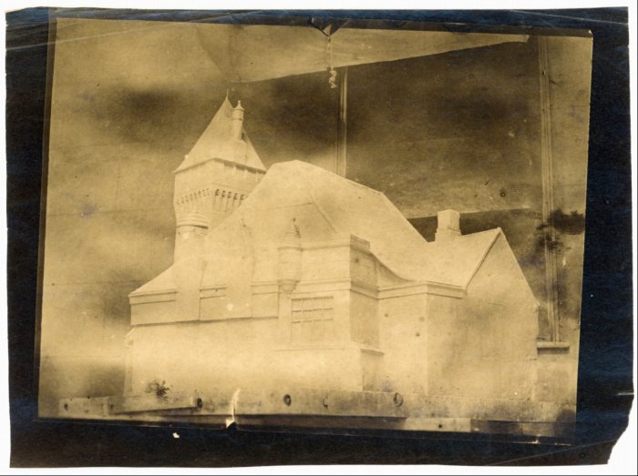 Fotografie des Gipsmodells von Lululaund